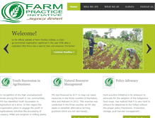 Tablet Screenshot of farmpractice.org